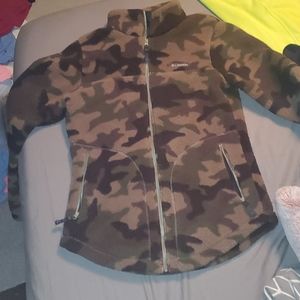 Camo Columbia fleece coat